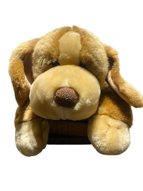 Vintage 16” Animal Alley Puppy Dog Large Tan Brown Floppy Stuffed Plush